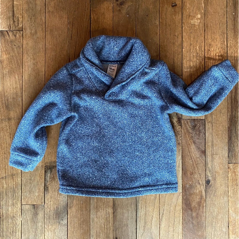 Carter’s Boys Holiday Sweater - 18M